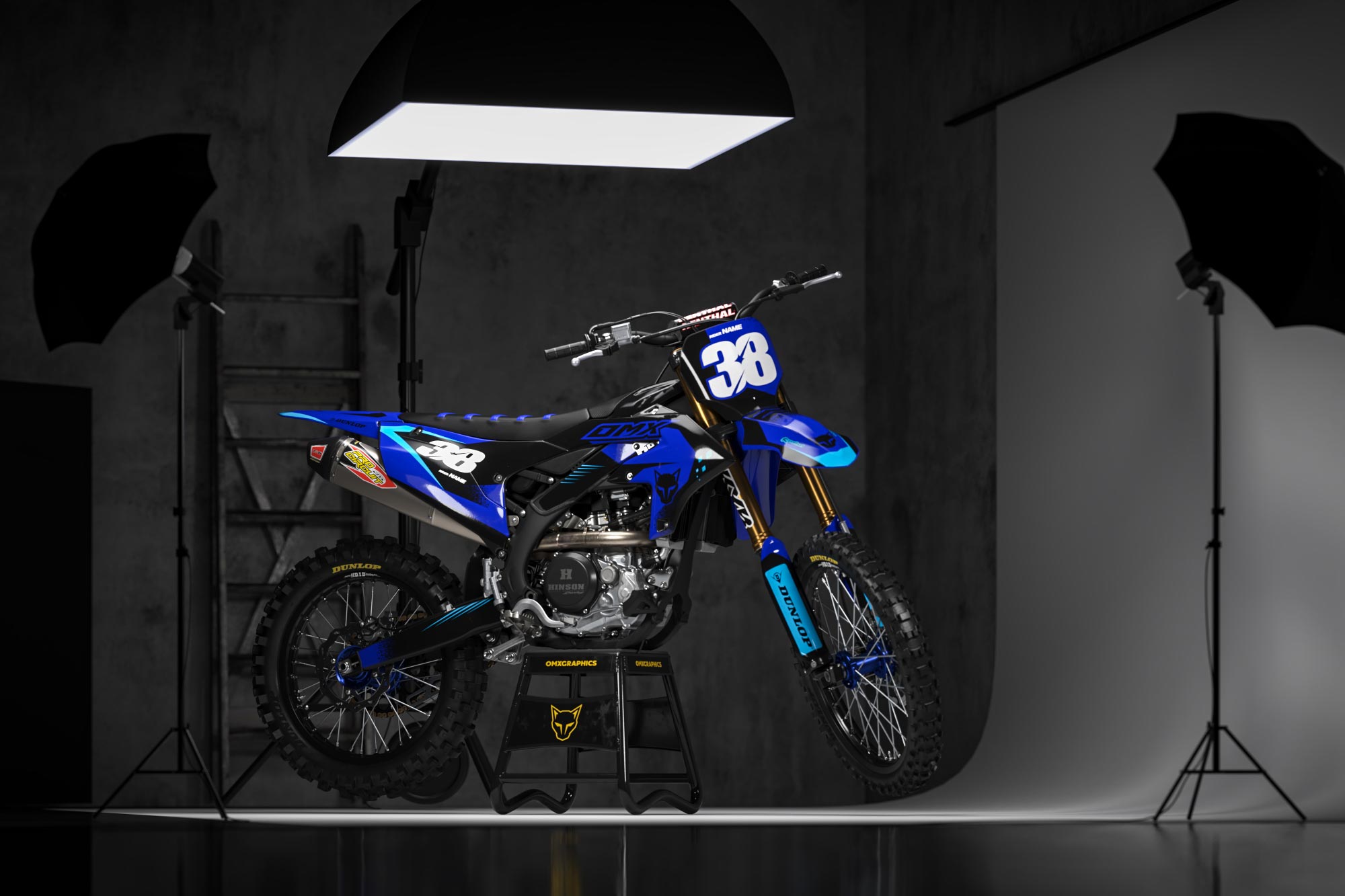 Custom-Dirt-Bike-Graphics-Blast-Yamaha-Blue-Promo